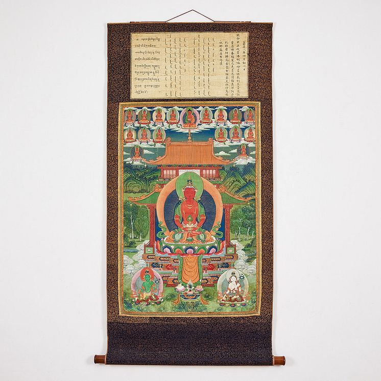 An Imperial Thangka of Amitayus