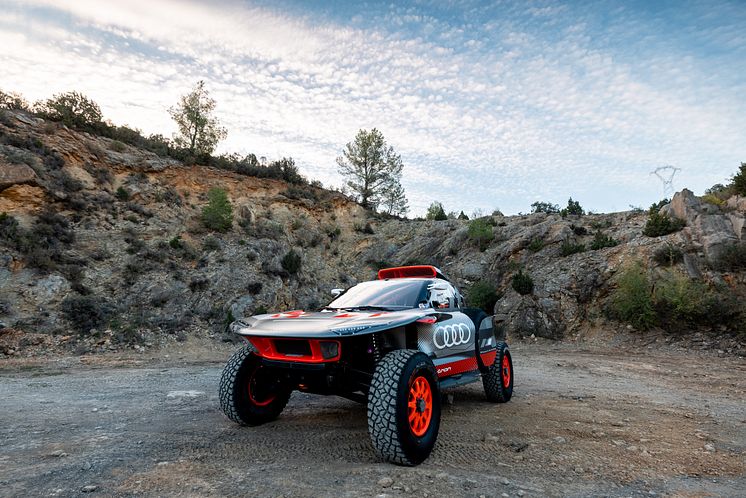 Audi RS Q e-tron - Dakar test Frankrig (nov2023)