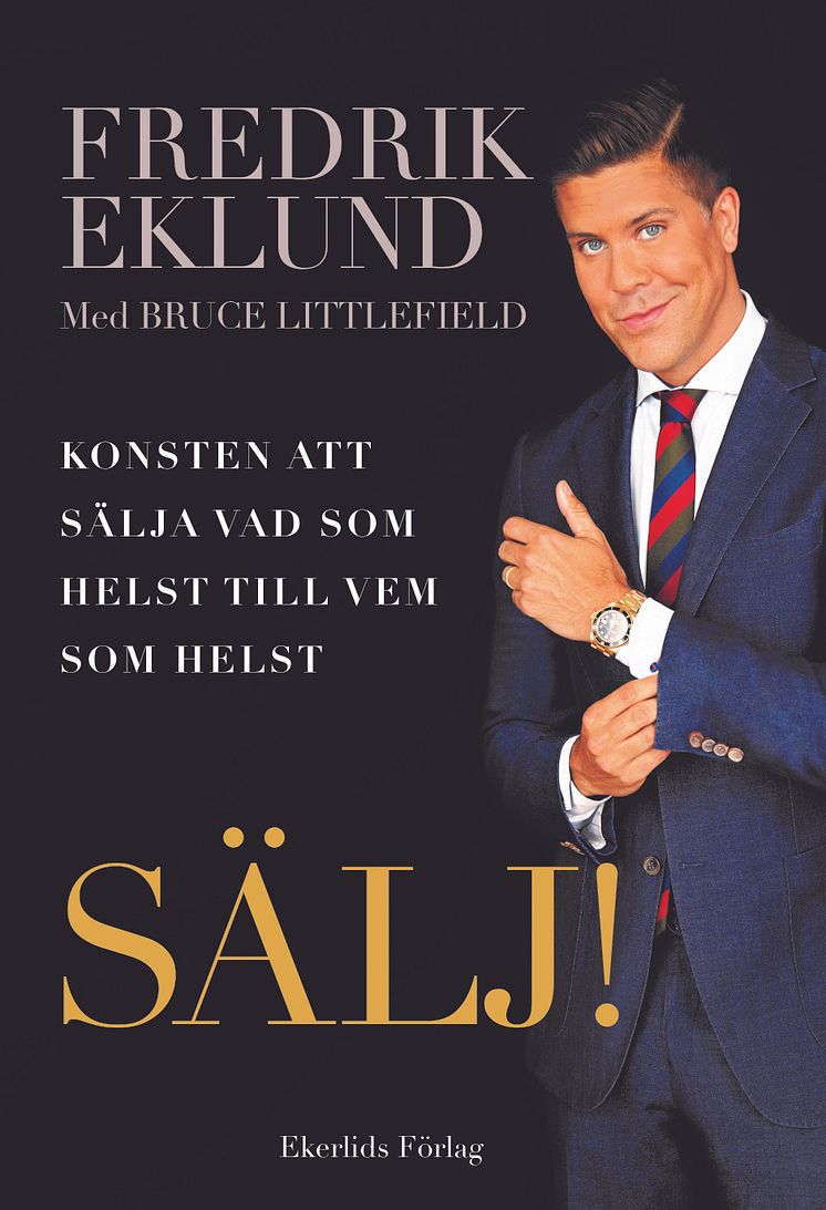 Omslag till boken SÄLJ! av Fredrik Eklund 