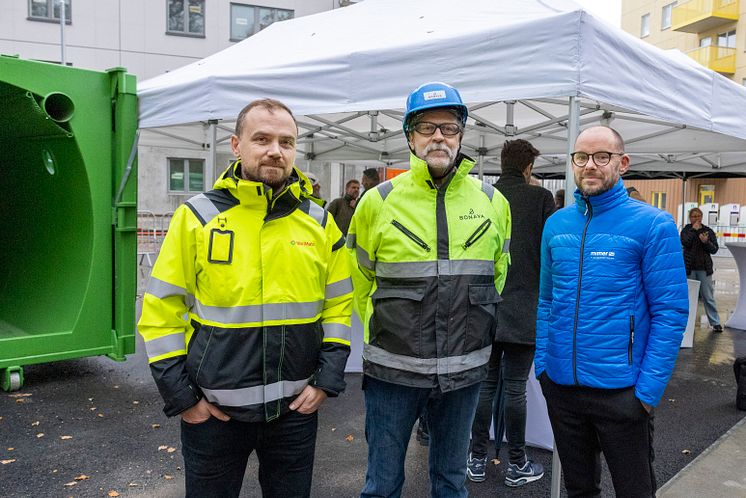 Företagen bakom den nya sopsugsanläggningen i Västerås