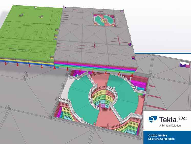 Tekla Structures 2020 Sloping slabs