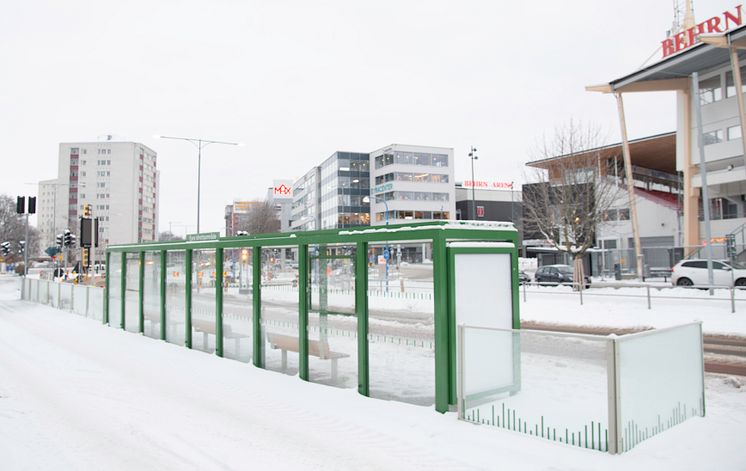 Hållplats Eyra idrottsområde