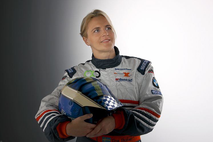 Tina Thörner deltar i Oresund Electric Car Rally 2012