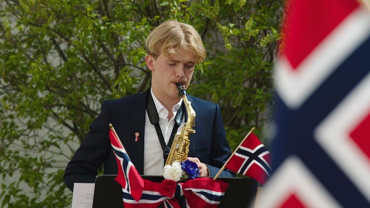 Elev fra Osloskolen - festkonserten 2020