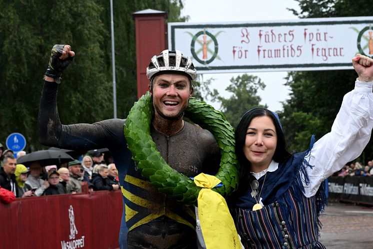 Cykelvasan 90 2023 winner Kristian Klevgård