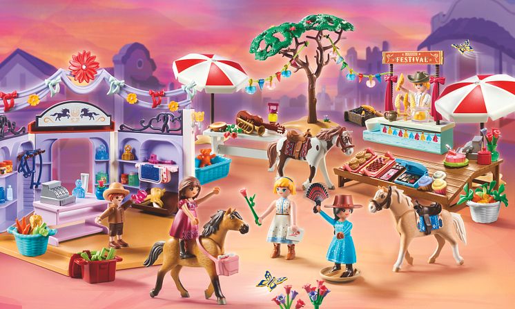 Die Spielwelt zu DreamWorks Spirit Untamed von PLAYMOBIL