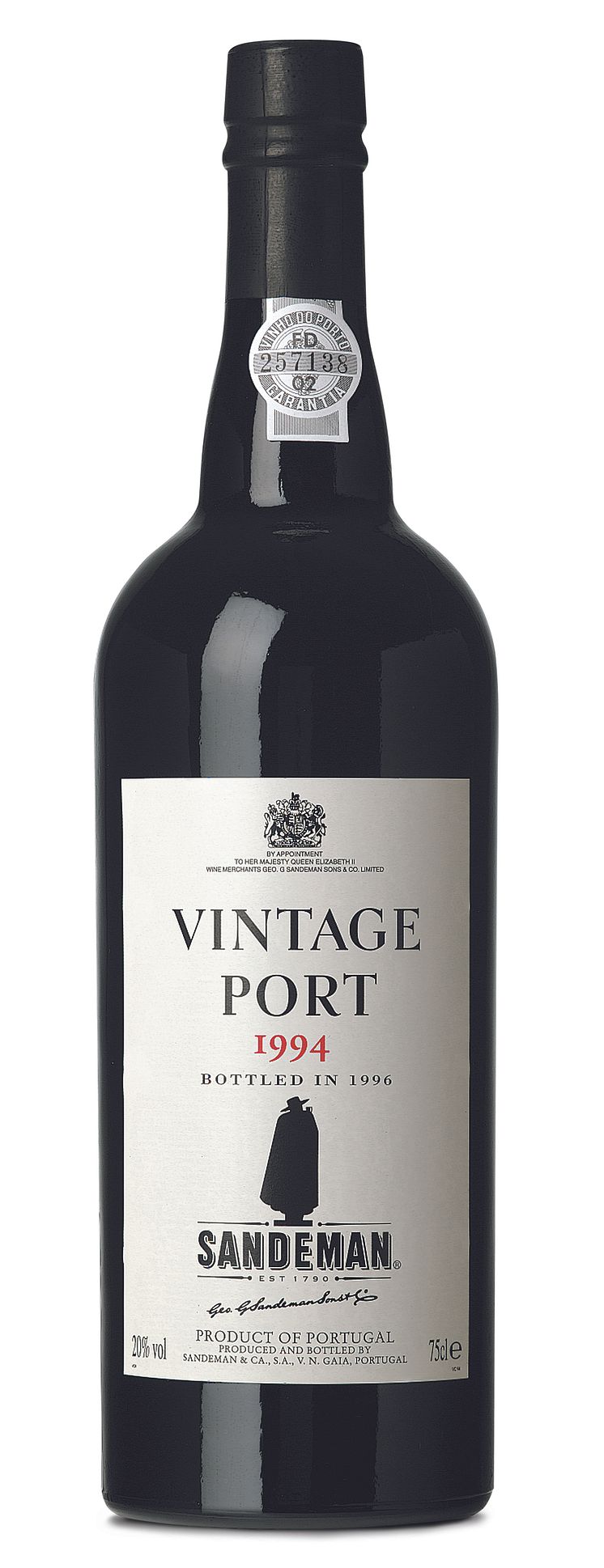 Sandeman Vintage Porto 1994 (huom kuvassa 75cl pullo)