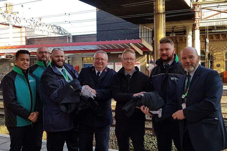 Crewe uniform handover