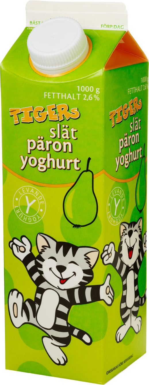 Tiger päron yoghurt