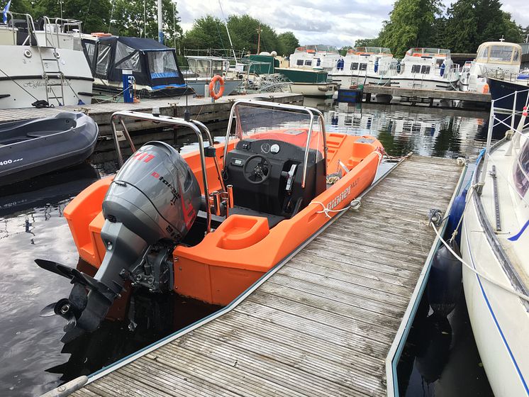 Hi-res image - YANMAR - The Caley Marina demonstrator boat will showcase the YANMAR Dtorque 111 Turbo Diesel outboard to customers in Scotland