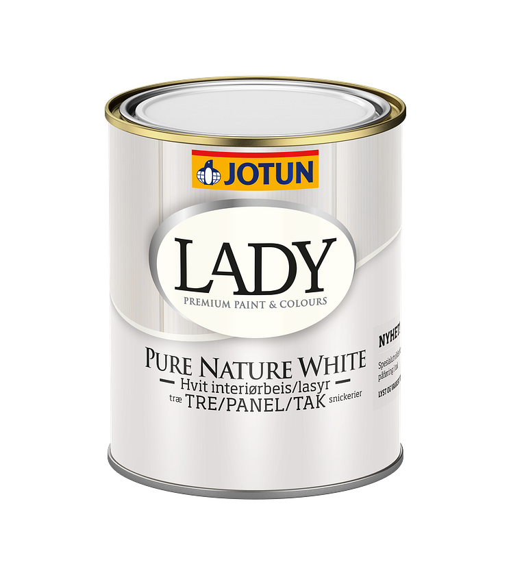 LADY Pure Nature White 0.75 ltr PNG hvit bakgrunn høyoppløslig