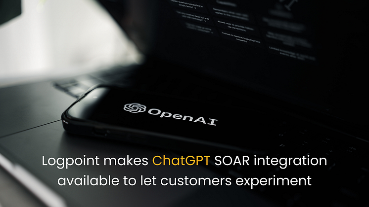 Logpoint's ChatGPT integration for SOAR enables Logpoint customers to explore the new technology's potential in a cybersecurity context