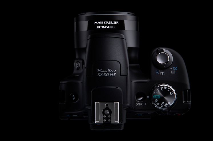 Canon PowerShot SX50 HS ovanifrån