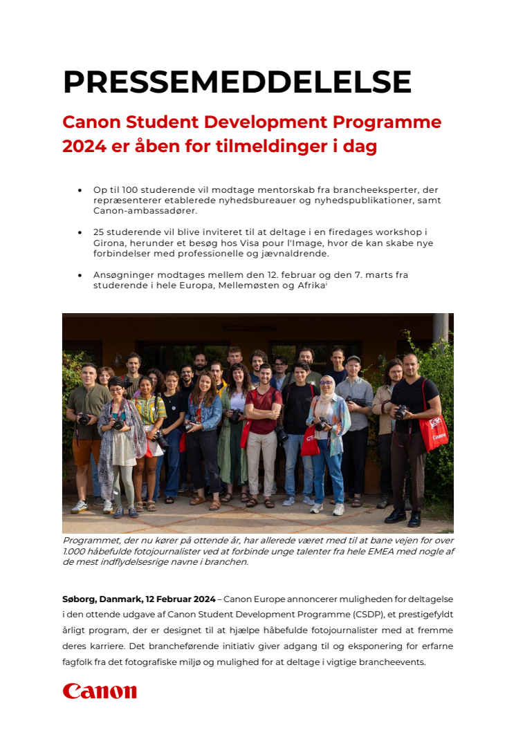 Pressemeddelelse Canon Student Development Programme 2024.pdf