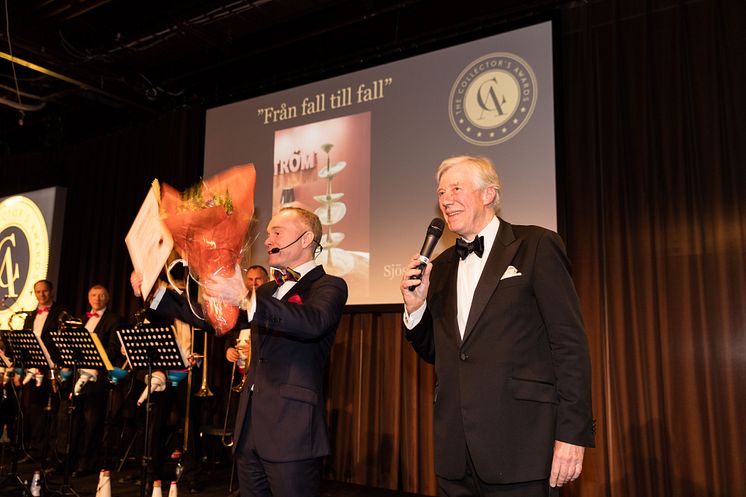 Peder Lamm och Winston Håkansson på The Collector's Awards 2017