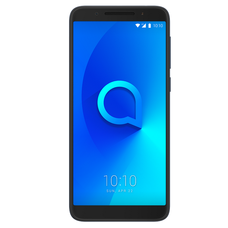 Alcatel 3_Spectrum Black_Front