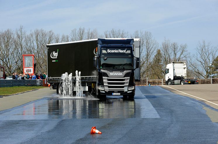 Scania Fahrsicherheitstraining