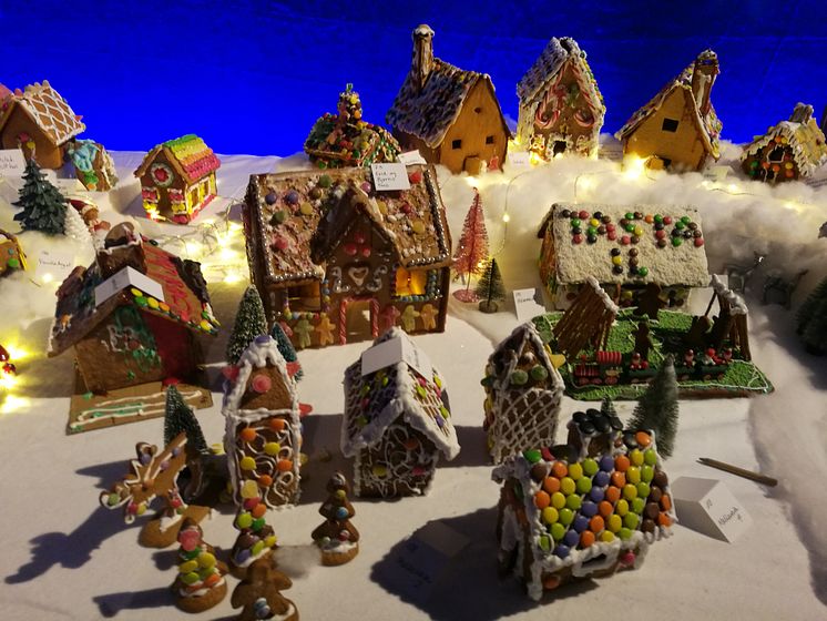 Gingerbread town in Stavanger