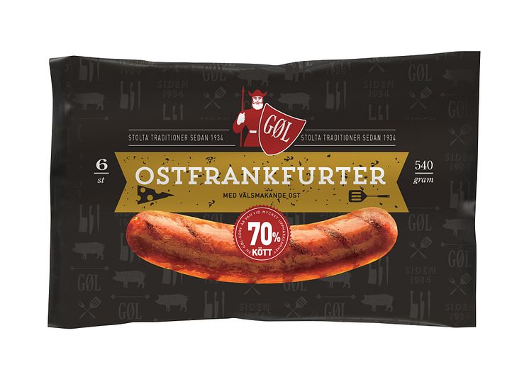 GØL Ostfrankfurter