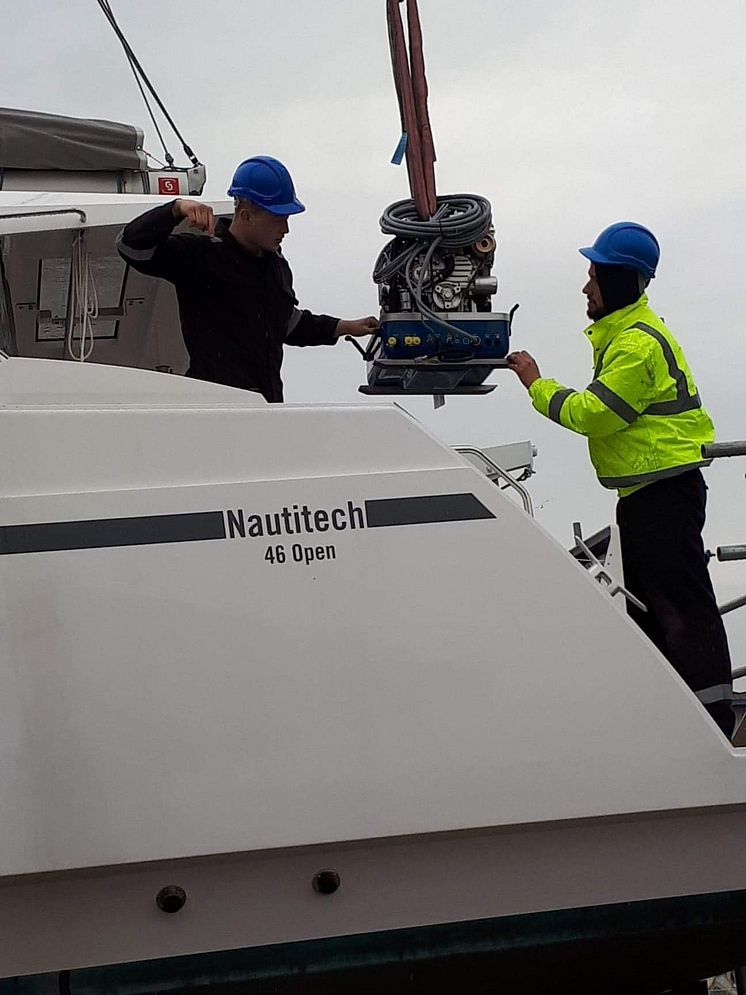 Web image - Fischer Panda UK - Fischer Panda UK has donated a Panda PMS 9000 ND generator to Natasha Lambert for her Atlantic crossing on 'Blown Away'