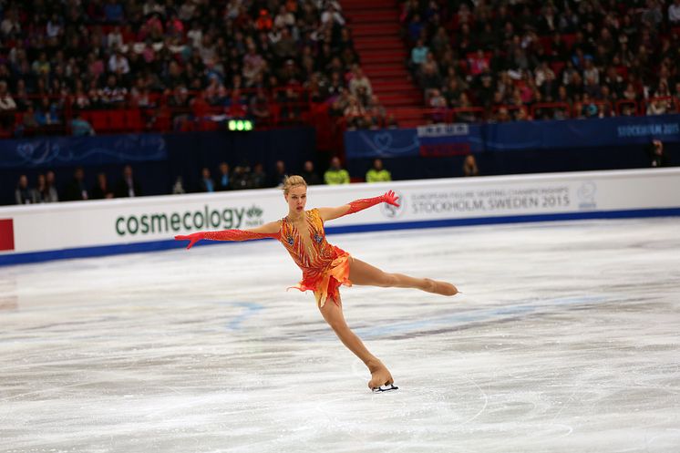 EM 2015 – Anna Pogorilaya (RUS) – Bronsmedaljör Damer