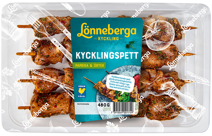 Lönneberga_KycklingSpettt_Paprika&Örter