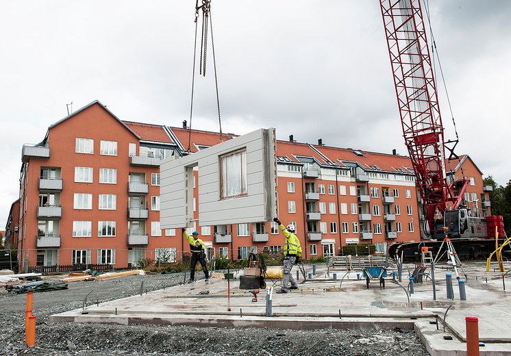 Byggstart Elins gård, Högsbohöjd