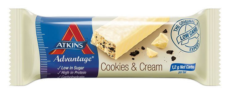 Atkins ADV Cookies&Cream single bar