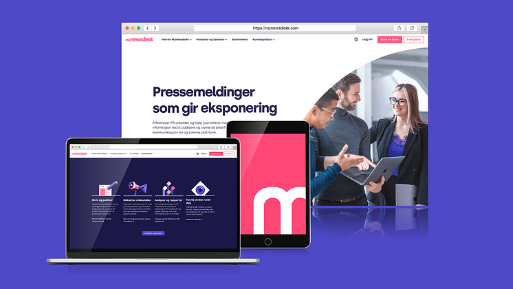 Mynewsdesk – New visual identity