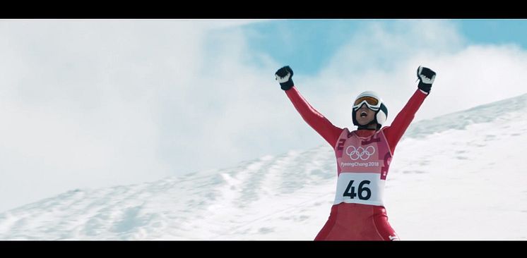 Kampania reklamowa Visa na Zimowe Igrzyska Olimpijskie PyeongChang 2018 - screen ze spotu_Kamil Stoch