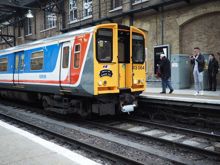 Class 313 at King's Cross