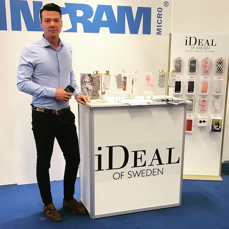 Adrian Salisbury, Key Account Manager for iDeal of Sweden 
