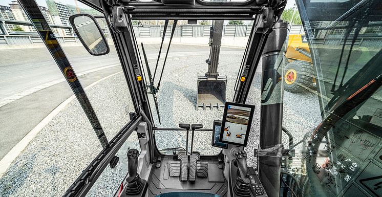 Unicontrols 3D-system integreras i Volvo grävmaskiner