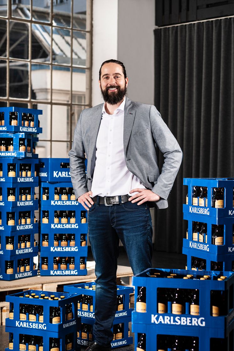 Christian Weber, Generalbevollmächtigter der Karlsberg Brauerei KG Weber. Foto: Alexander Basile