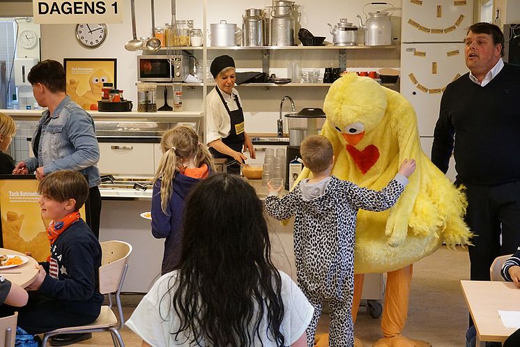 Gula Pippin på Bie skola