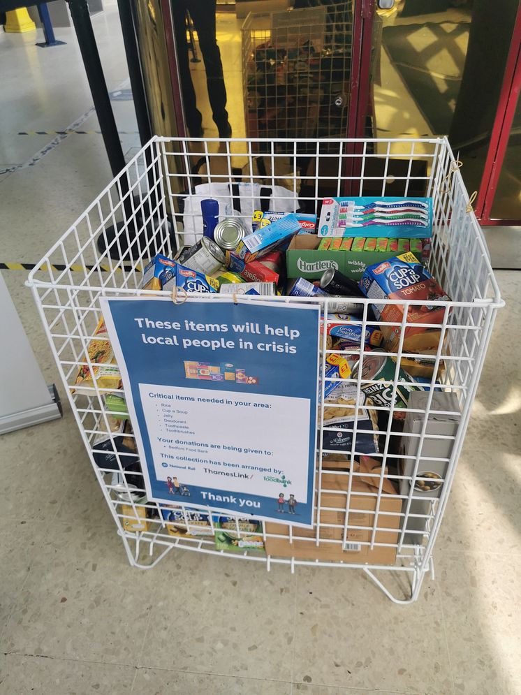 Bedford donation box