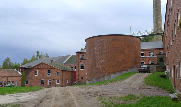 Fengersfors pappersbruk. Foto: Eric Julihn