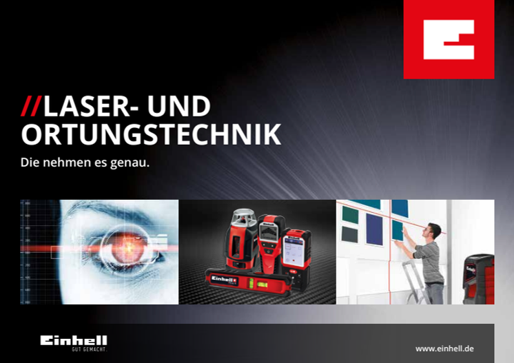 Broschüre Laser- und Ortungstechnik