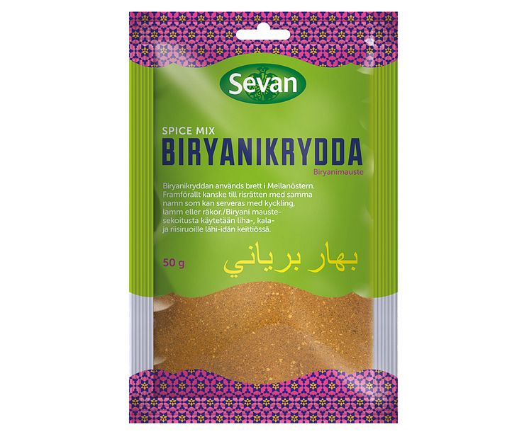 Biryanikrydda Spice Mix