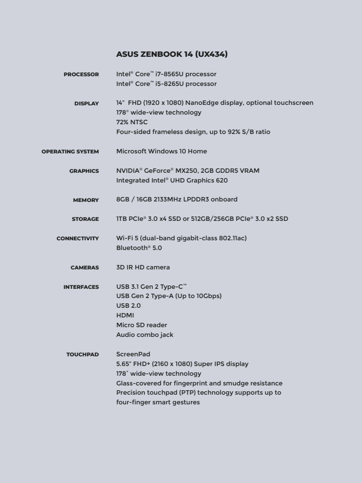 Specifications_ZenBook_14_UX434
