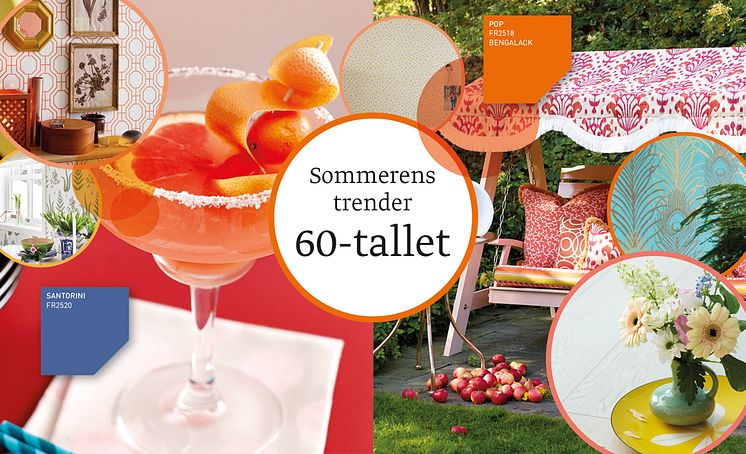 I sommer skal vi tilbake til det energiske 60-tallet!