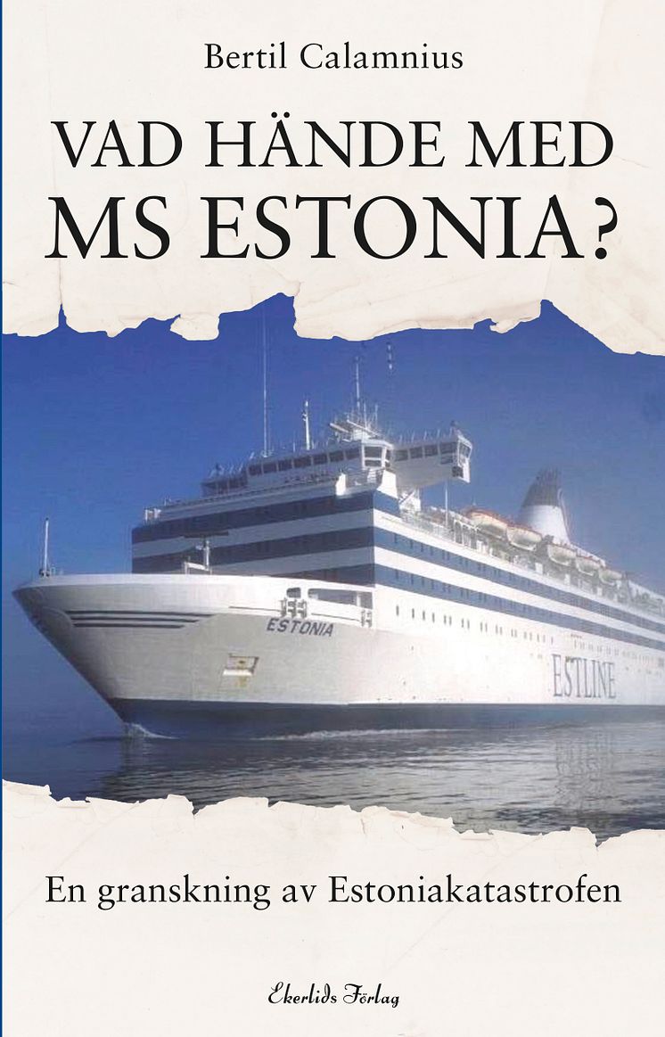 Omslag till boken Vad hände med MS Estonia?