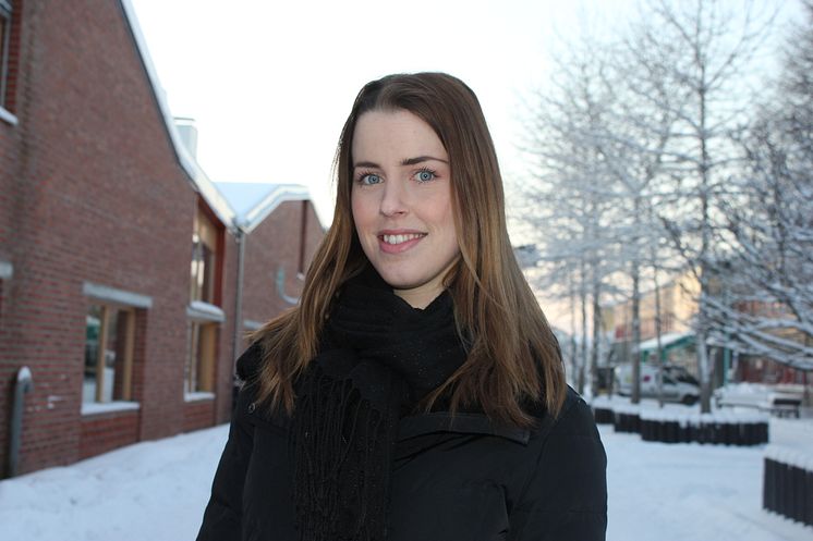 Alxandra Andersson- Wikström forskare VA- teknik, vid Luleå tekniska universitet