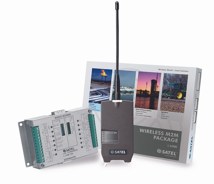 SATEL M2M package SATELLINE-1870 och I-LINK