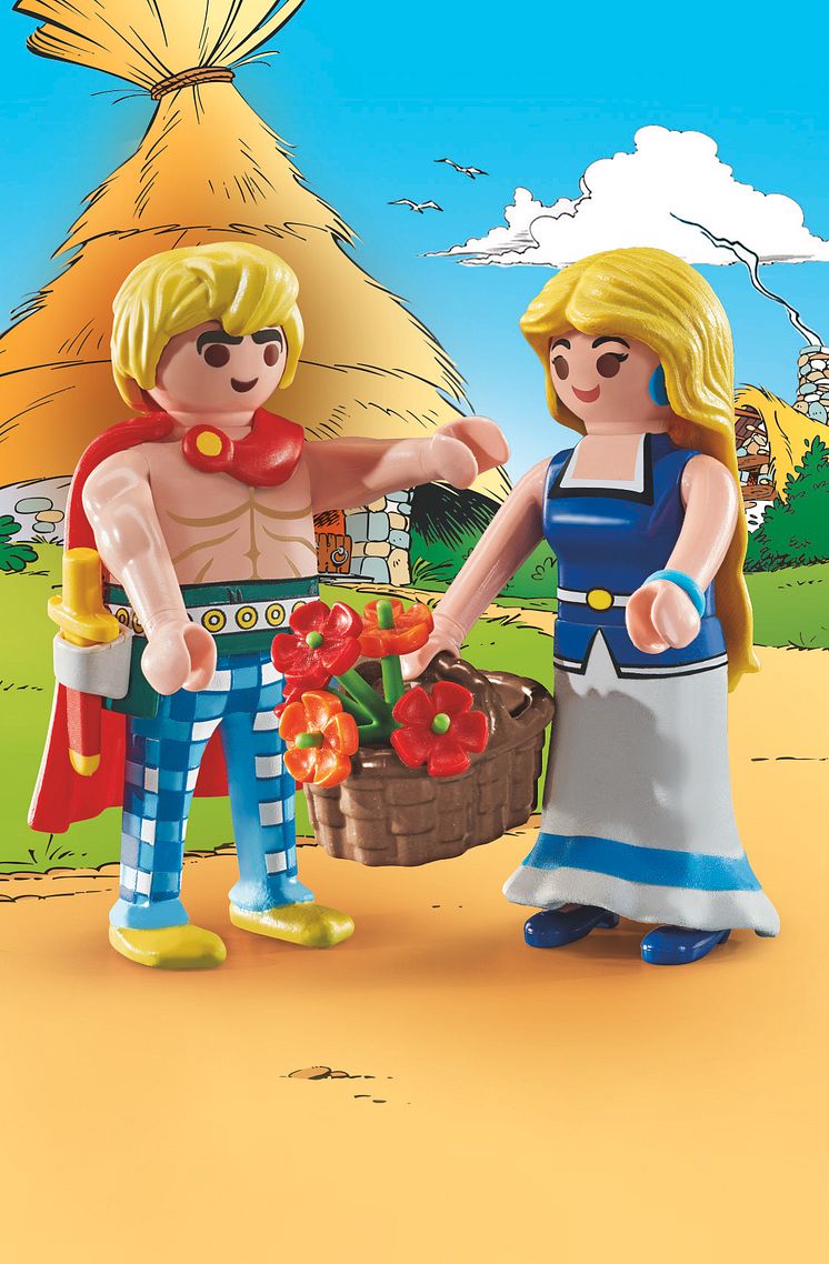 Asterix-Tragicomix und Falbala (71544) von PLAYMOBIL