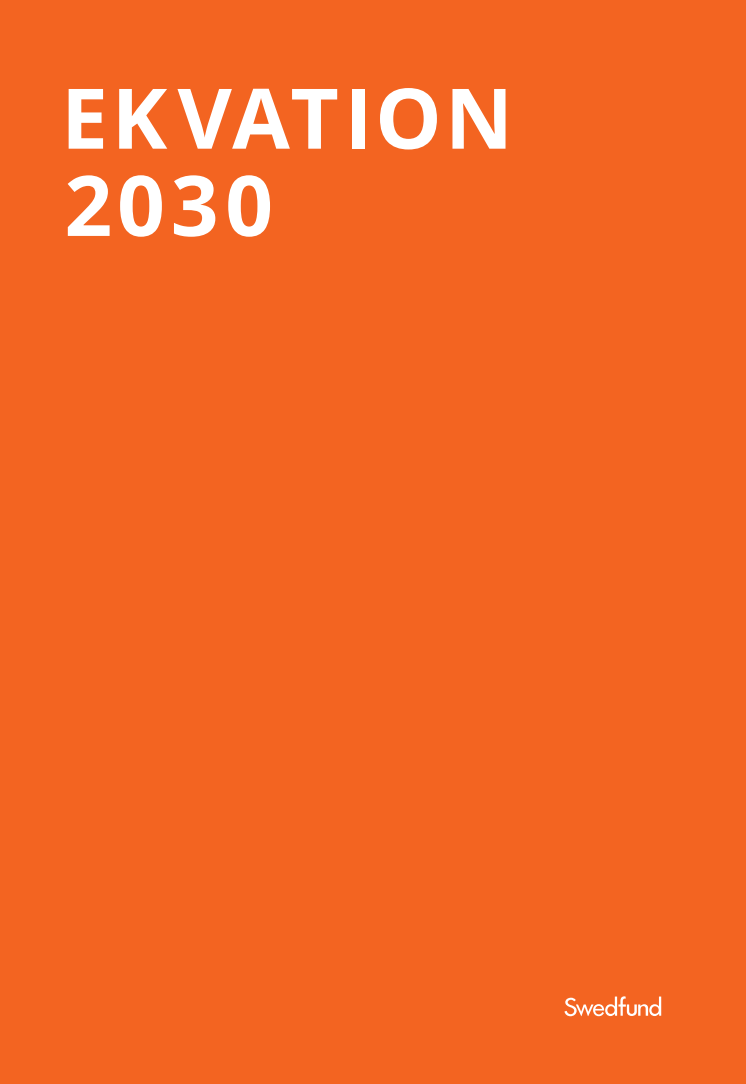 Ekvation 2030 - Kapital som når målen