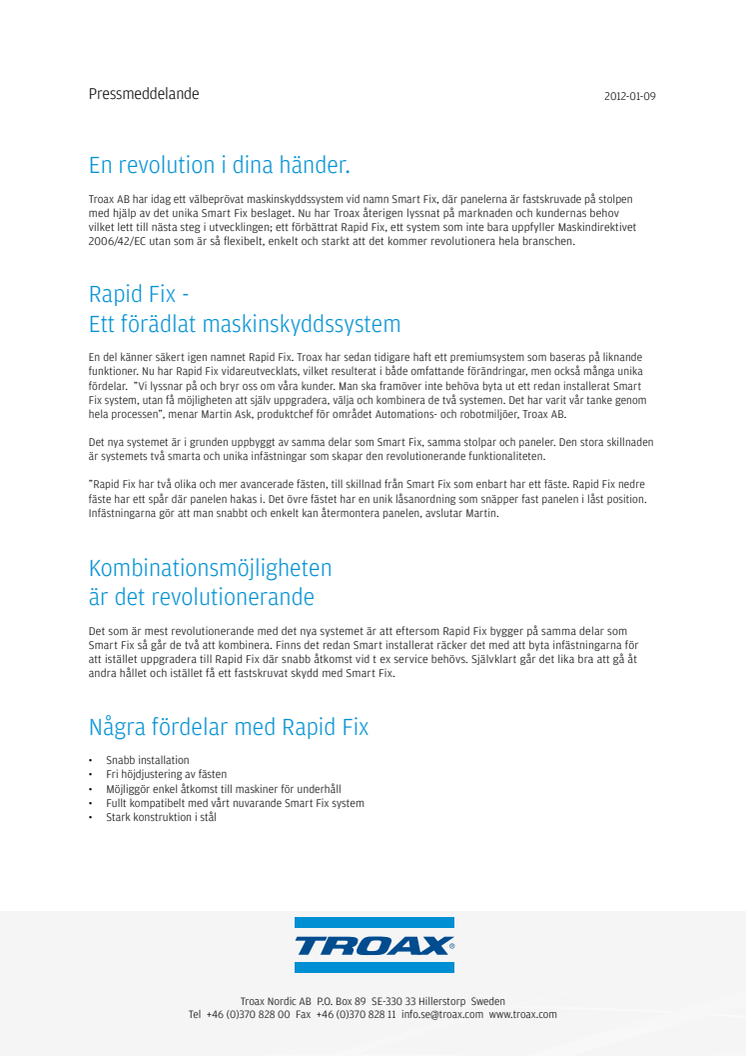 En revolution i dina händer