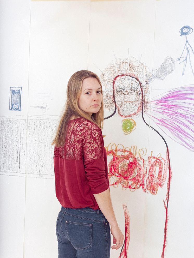 ©Mafalda Rakoš, Drawing by Sara - All in this together, 2021_ Copenhagen Photo Festival 2024