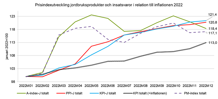 Prisindexutveckling