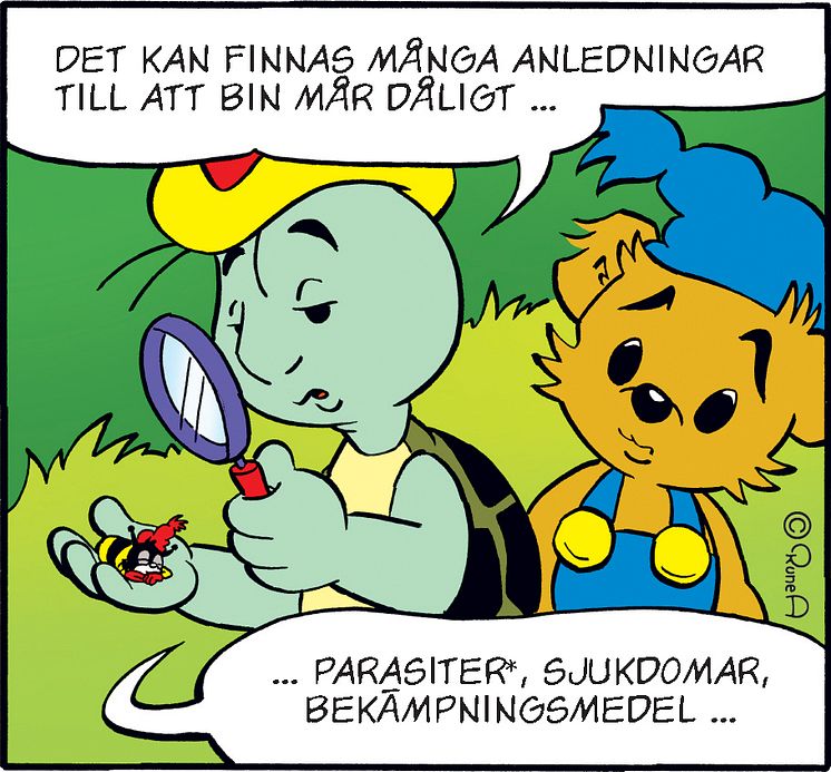 Serieruta Bamse nr6